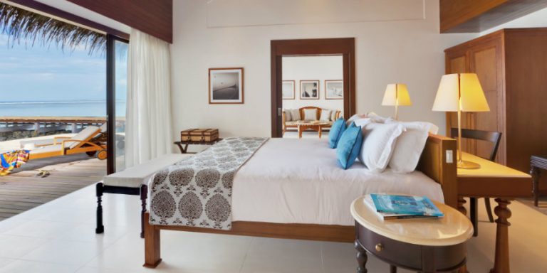 The Residence Maldives Beach Villa Bedroom 900 450 Tropic Breeze