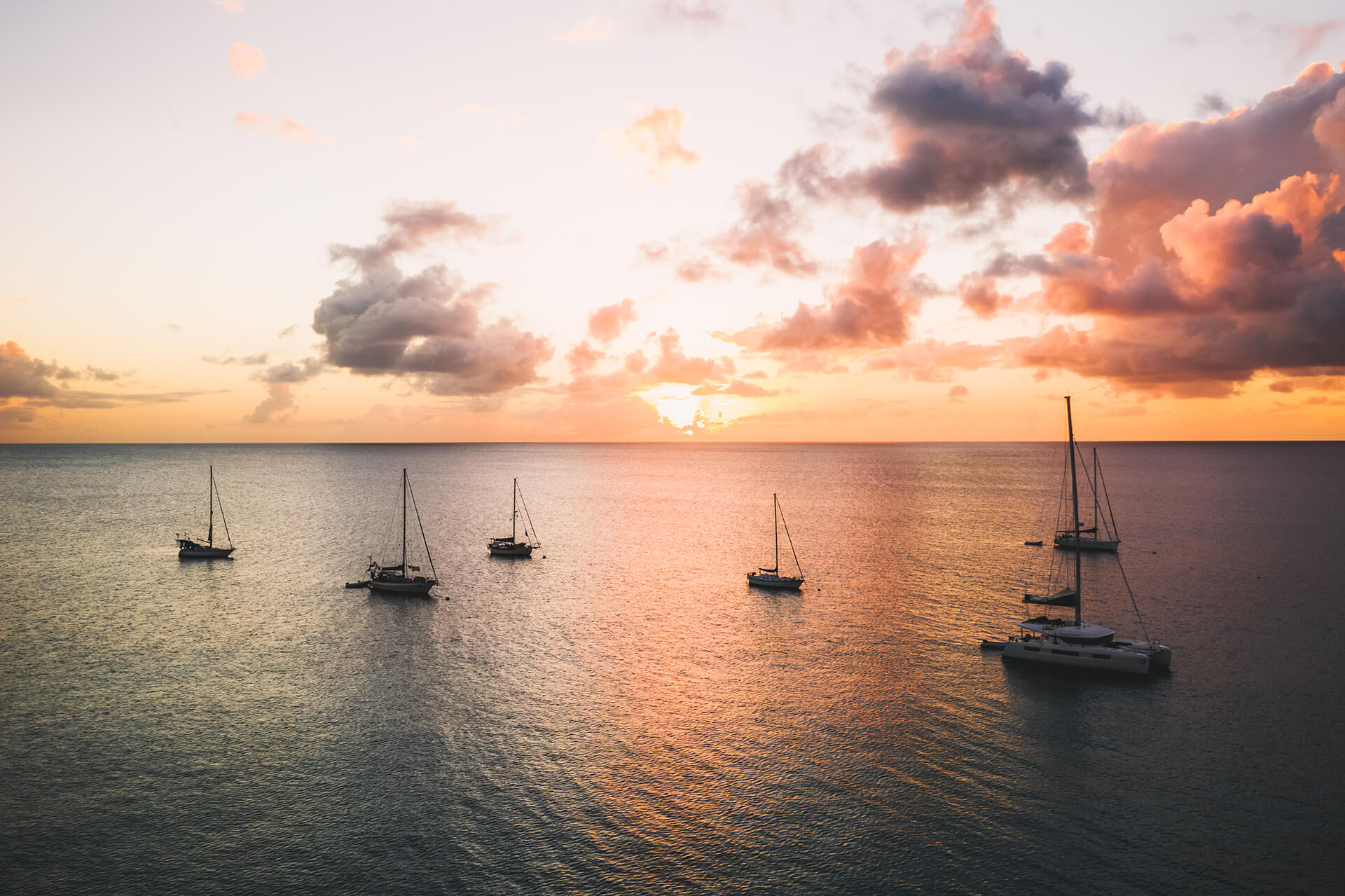 Sunset in Nevis