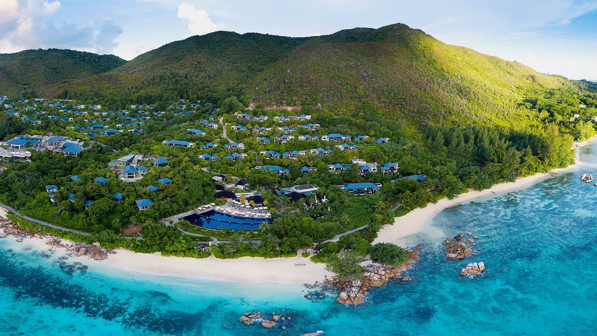 View of Raffles Seychelles