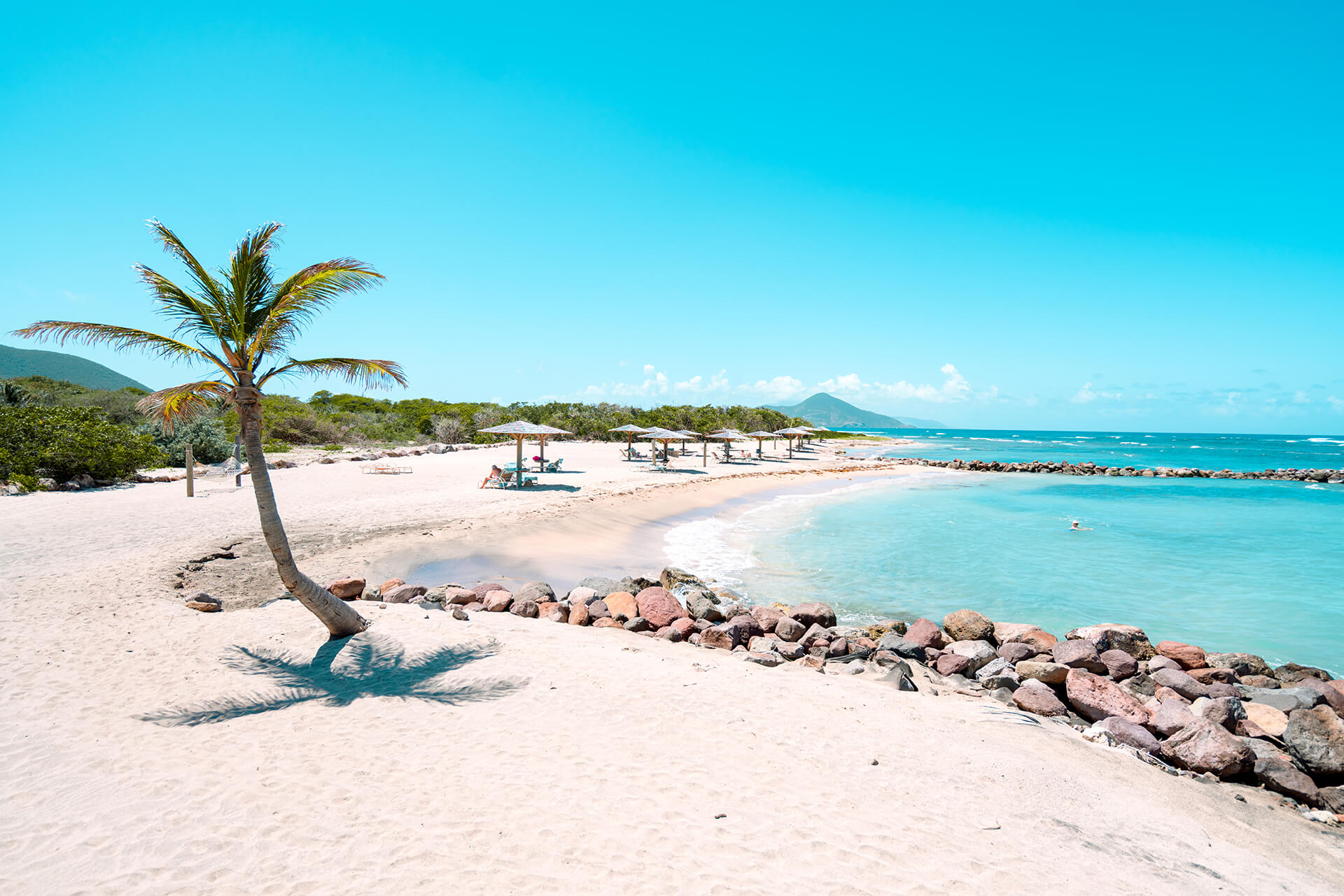 Beach in Nevis