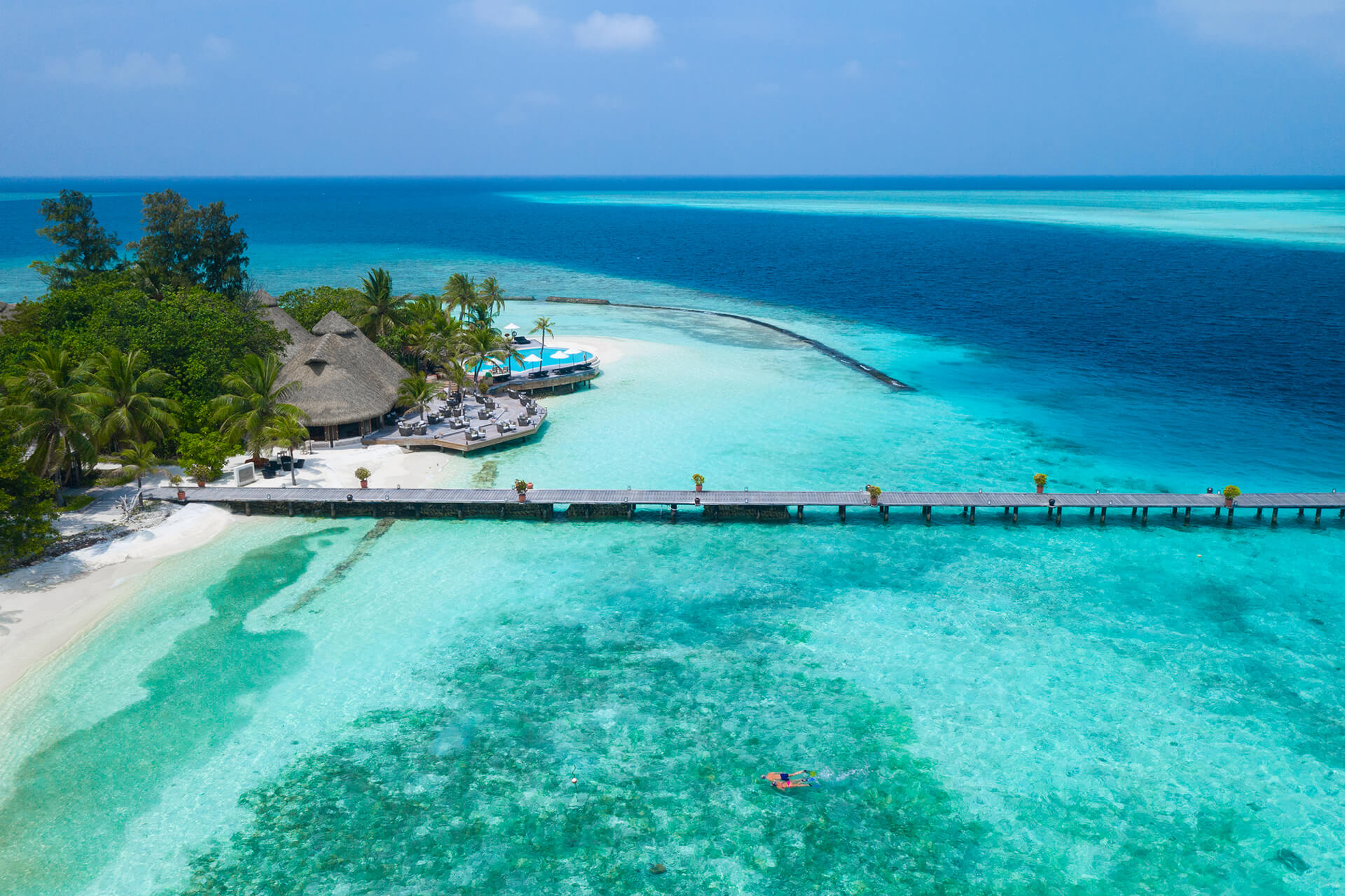 View of Komandoo Island Resort