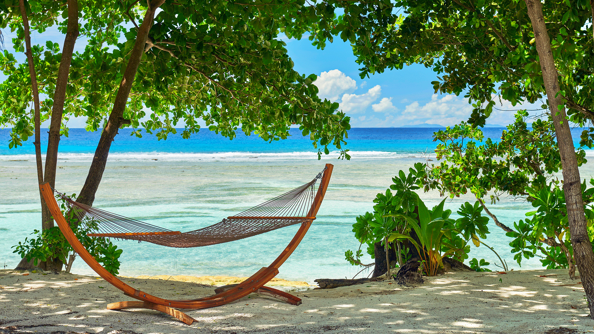 Beach at Hilton Seychelles Labriz