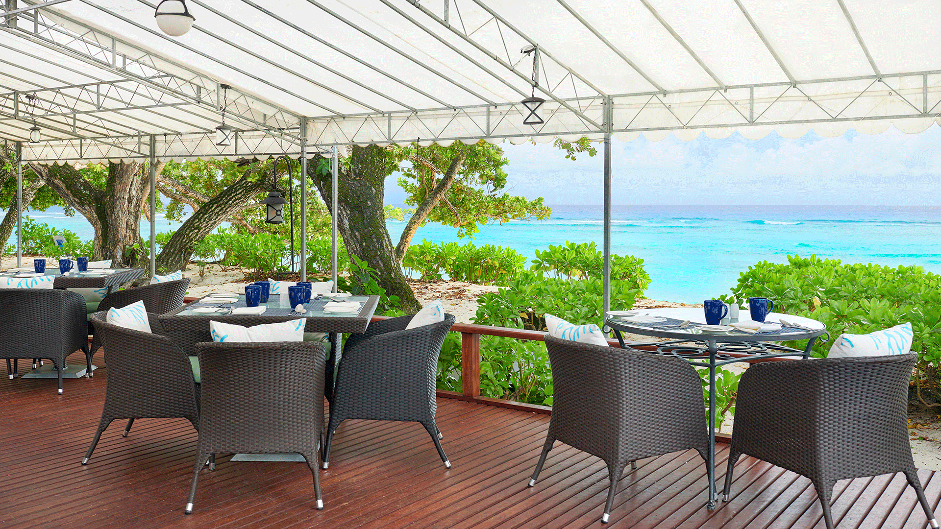 Dining at Hilton Seychelles Labriz