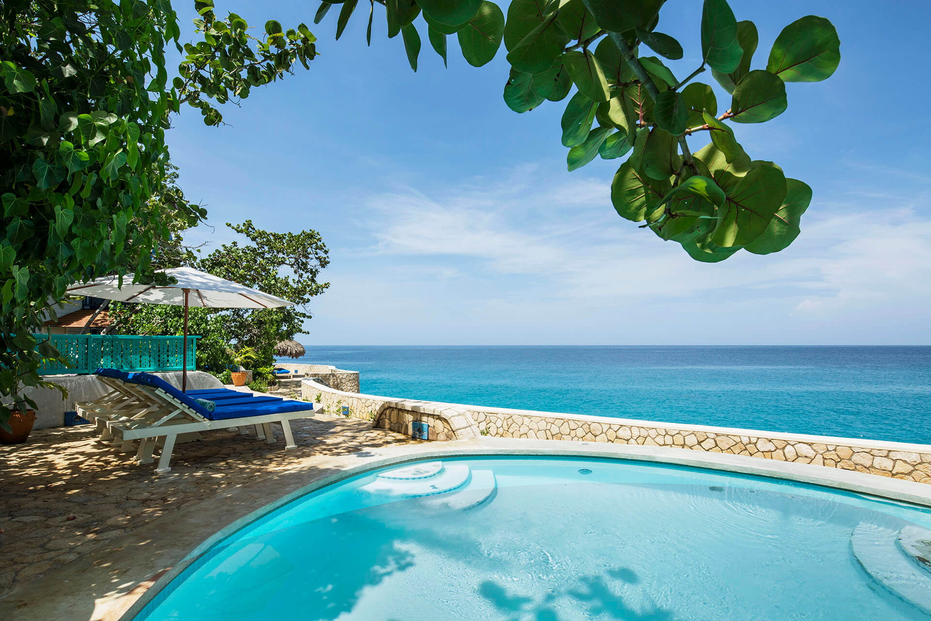 Pool at The Caves Hotel