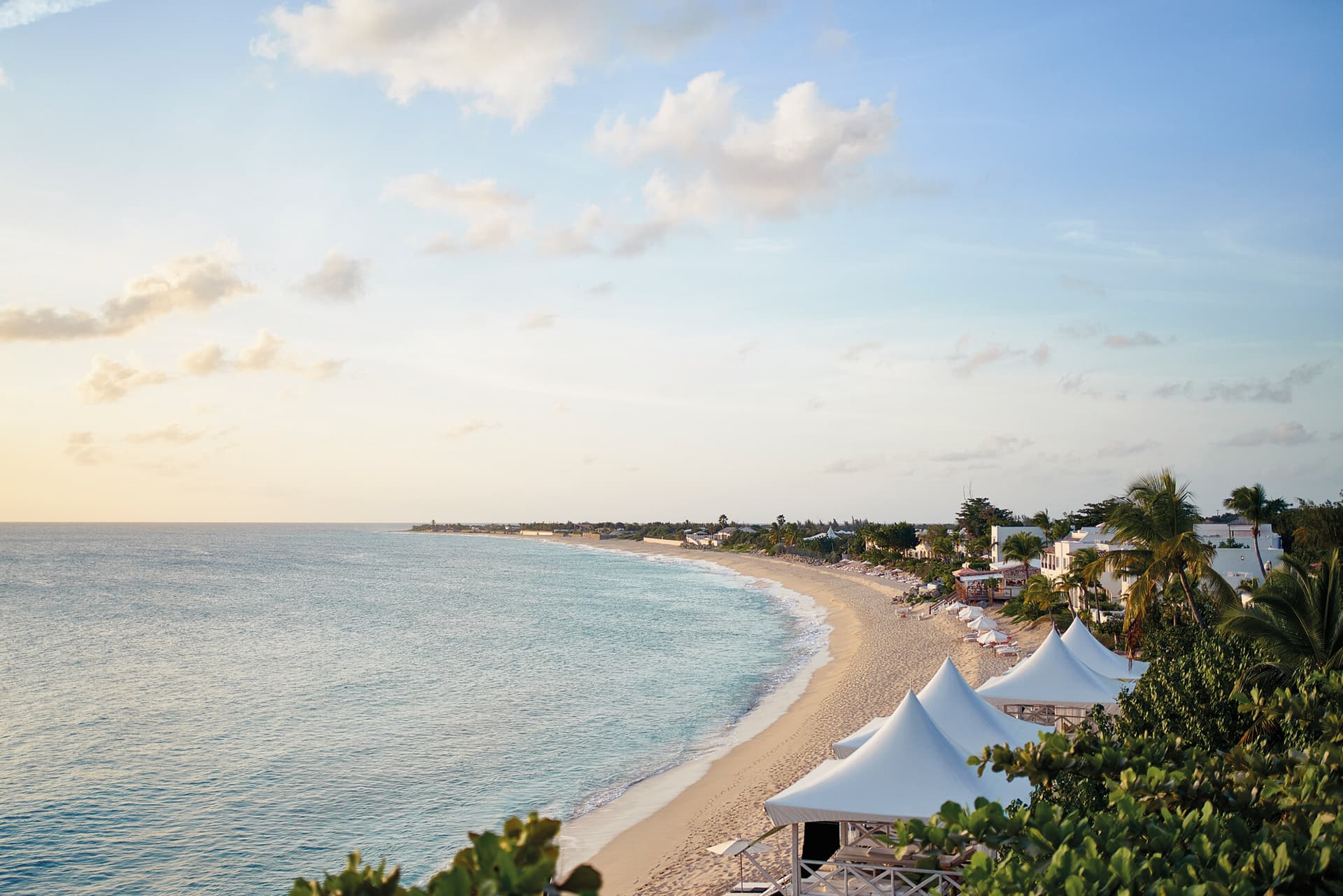 Beach at La Samanna