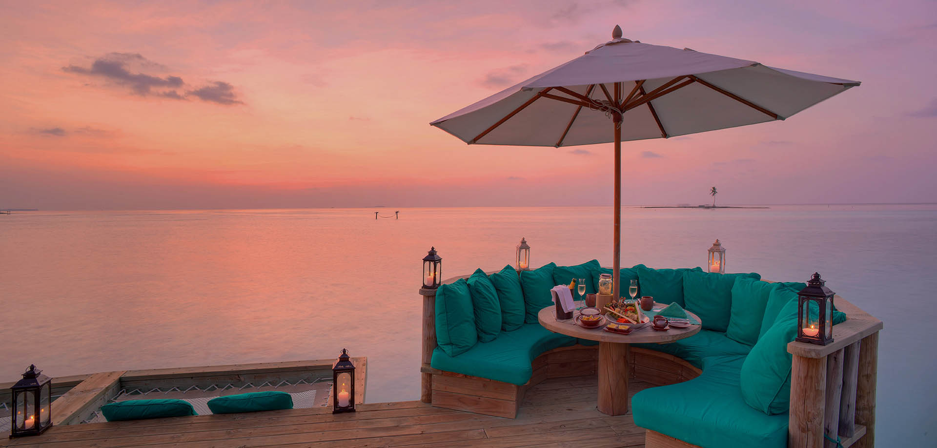 Dining at Gili Lankanfushi