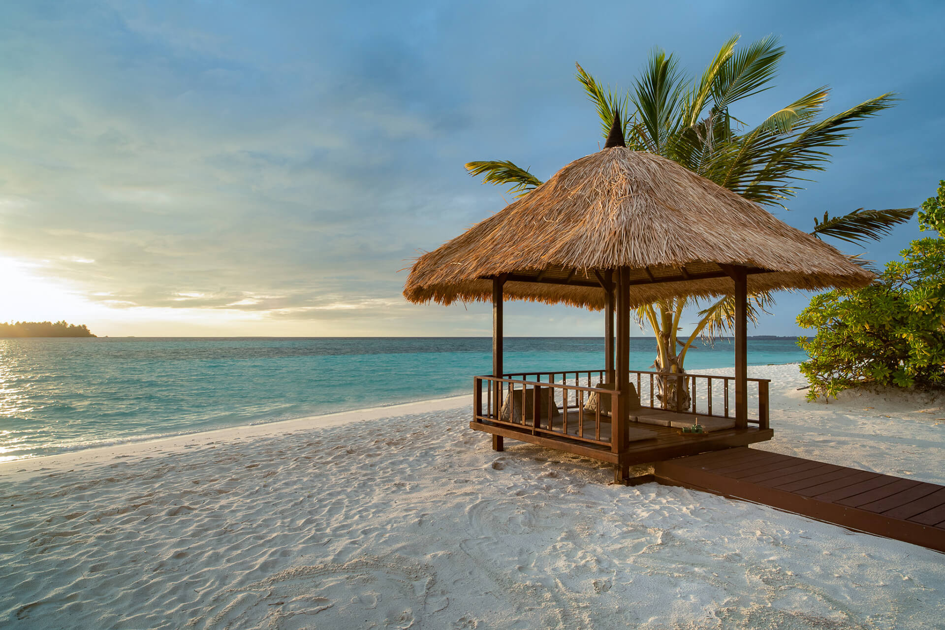 Beach at Banyan Tree Vabinfaru